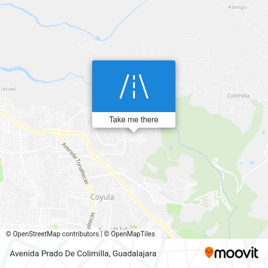 Avenida Prado De Colimilla map