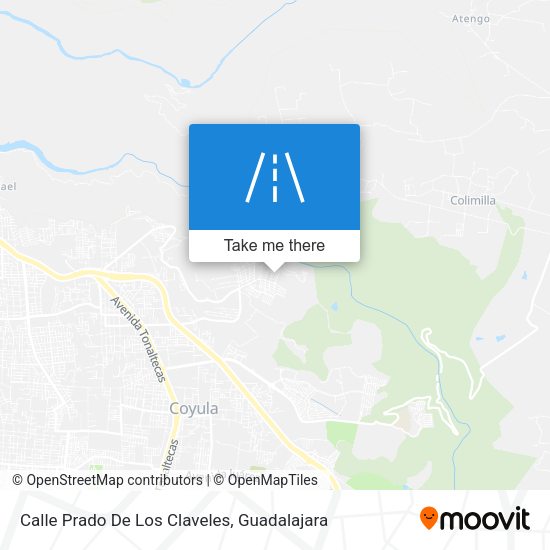 Calle Prado De Los Claveles map