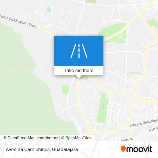Mapa de Avenida Camichines