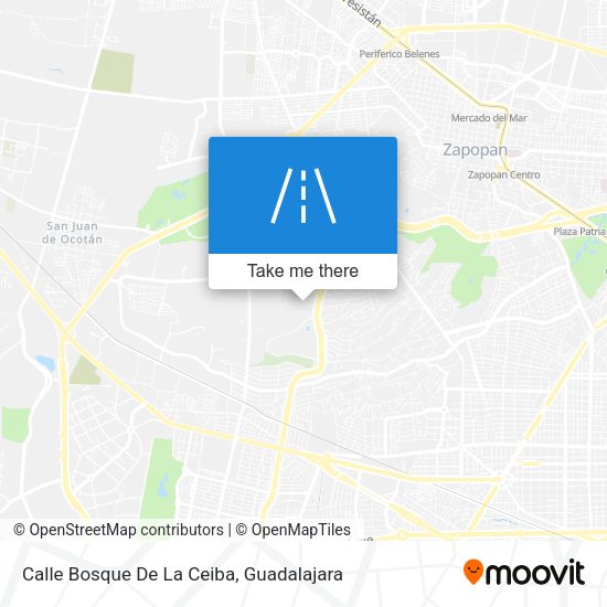 Calle Bosque De La Ceiba map