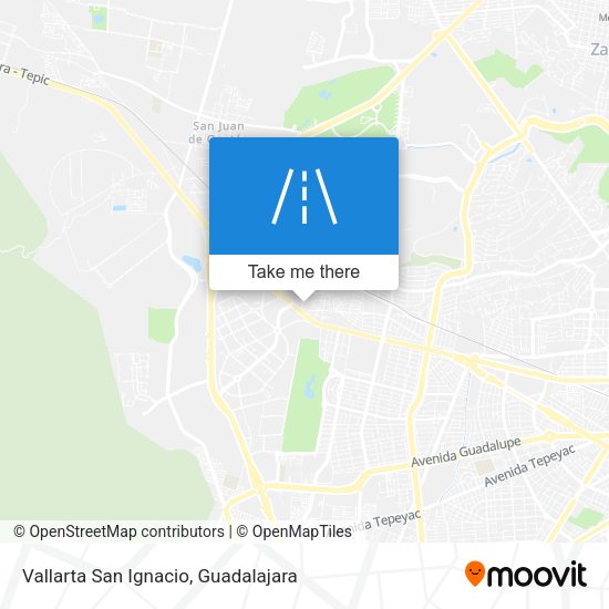 Vallarta San Ignacio map