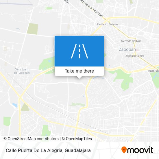 Calle Puerta De La Alegría map
