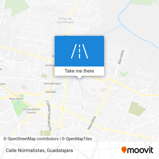 Calle Normalistas map