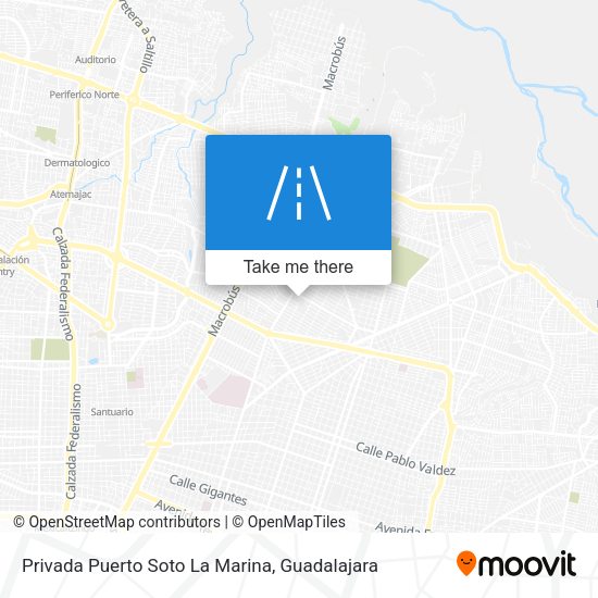 Privada Puerto Soto La Marina map