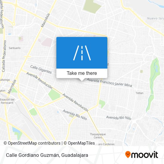 Calle Gordiano Guzmán map
