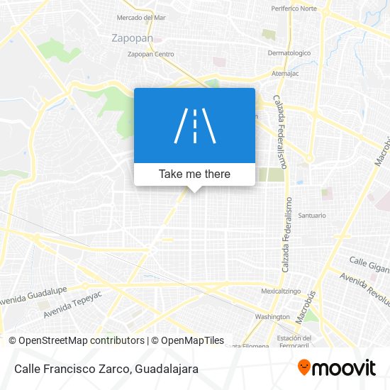 Mapa de Calle Francisco Zarco