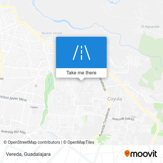 Mapa de Vereda