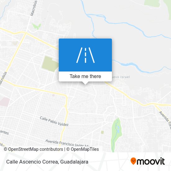 Calle Ascencio Correa map