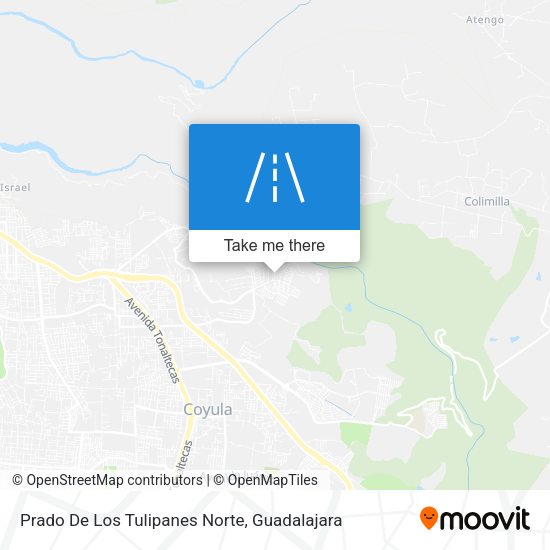 Mapa de Prado De Los Tulipanes Norte