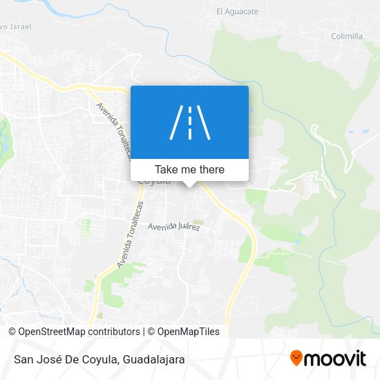 Mapa de San José De Coyula