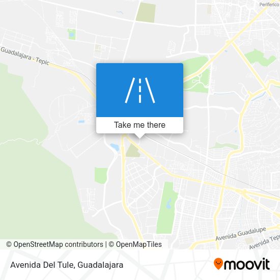 Mapa de Avenida Del Tule