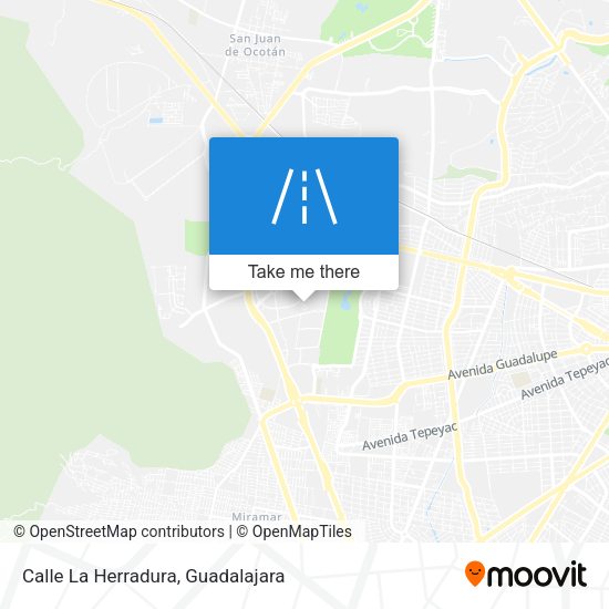 Mapa de Calle La Herradura