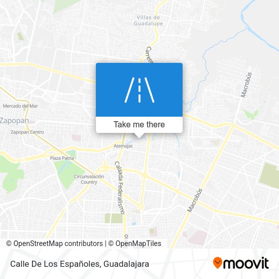 Calle De Los Españoles map