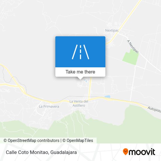 Calle Coto Monitao map