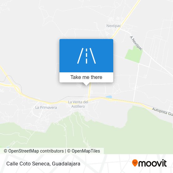 Calle Coto Seneca map