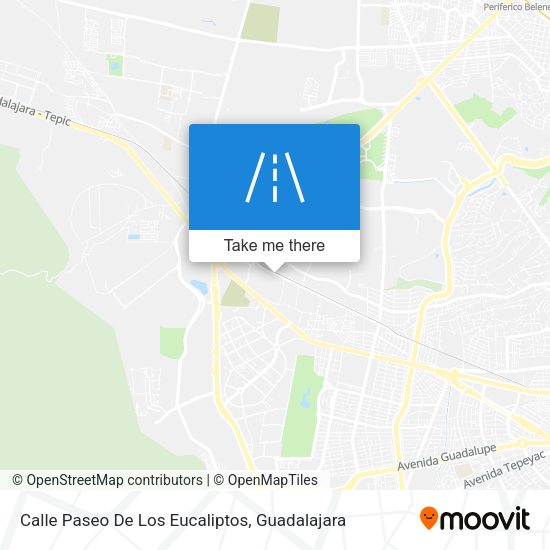 Mapa de Calle Paseo De Los Eucaliptos