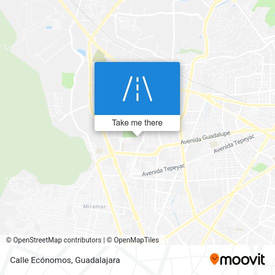 Calle Ecónomos map