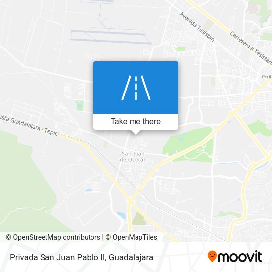 Privada San Juan Pablo II map