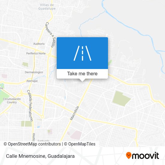 Mapa de Calle Mnemosine