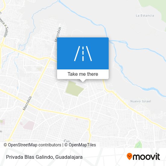 Privada Blas Galindo map