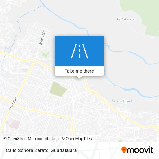 Calle Señora Zárate map