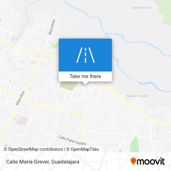 Calle María Grever map