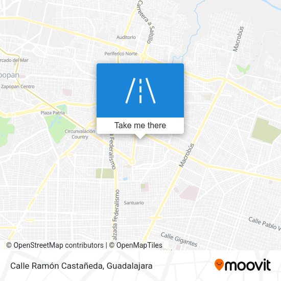 Calle Ramón Castañeda map