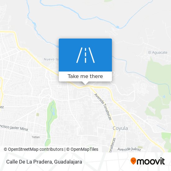 Calle De La Pradera map
