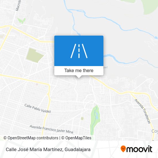 Calle José María Martínez map