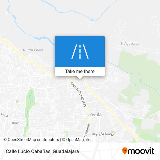 Mapa de Calle Lucio Cabañas