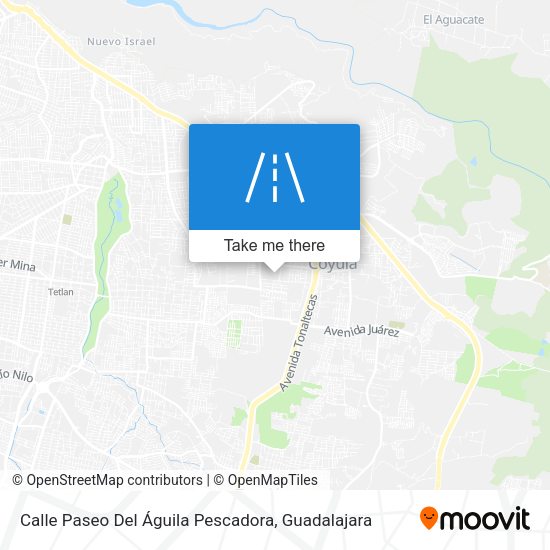 Calle Paseo Del Águila Pescadora map