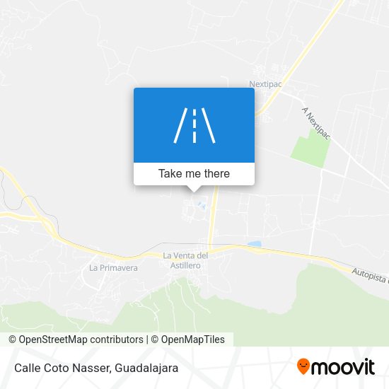 Mapa de Calle Coto Nasser