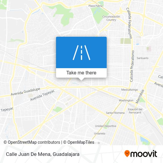 Calle Juan De Mena map