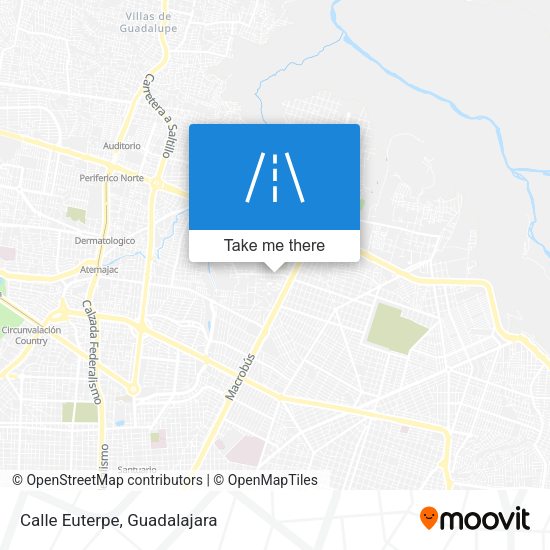 Mapa de Calle Euterpe