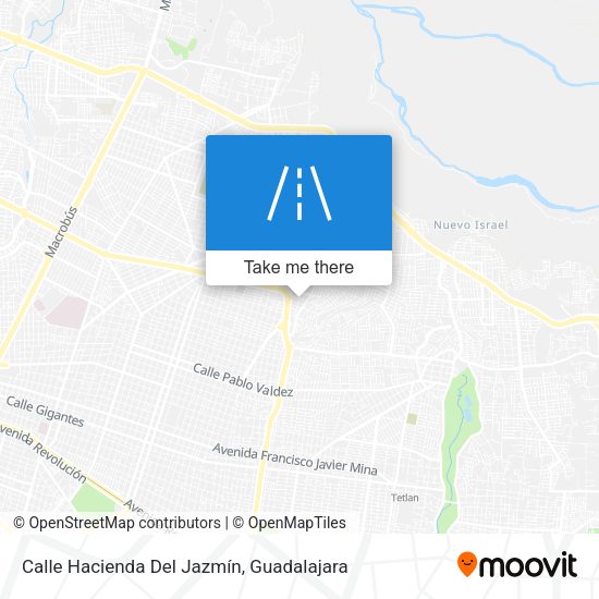 Calle Hacienda Del Jazmín map