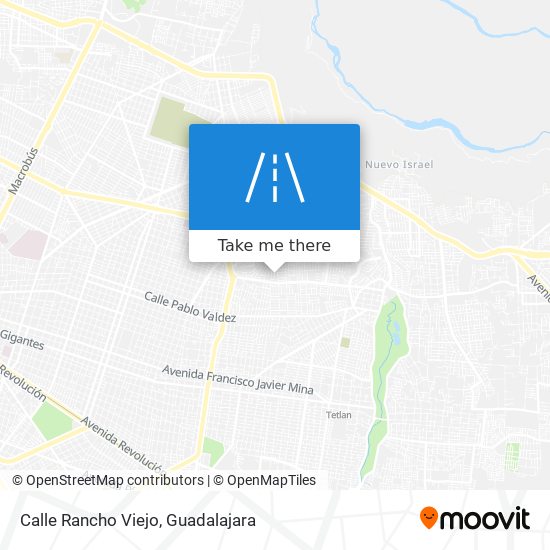 Mapa de Calle Rancho Viejo