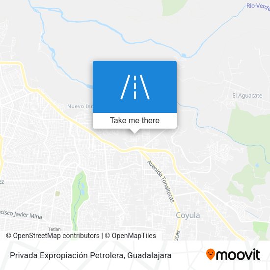 Privada Expropiación Petrolera map
