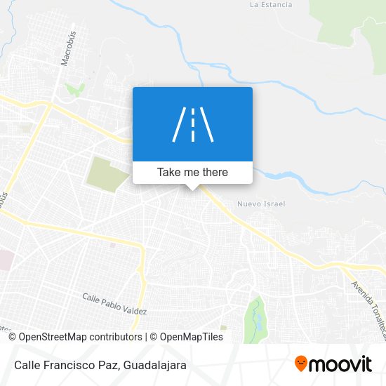 Calle Francisco Paz map