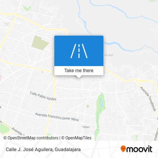Mapa de Calle J. José Aguilera