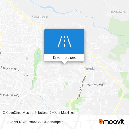 Privada Riva Palacio map