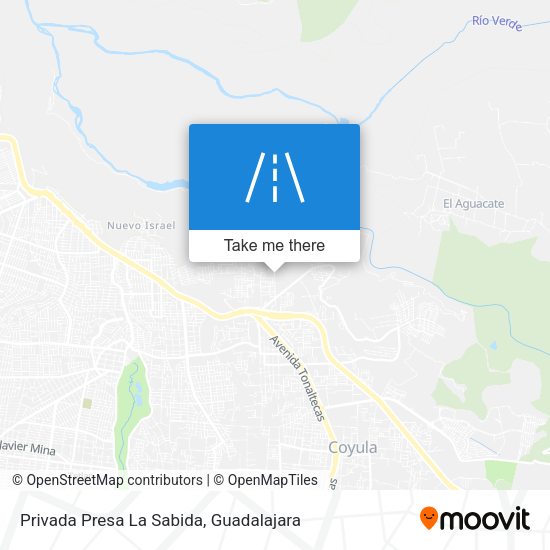 Privada Presa La Sabida map