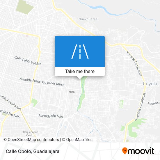 Mapa de Calle Óbolo