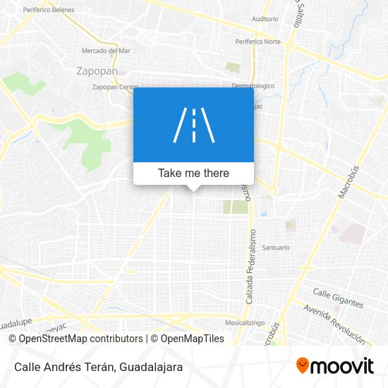 Calle Andrés Terán map
