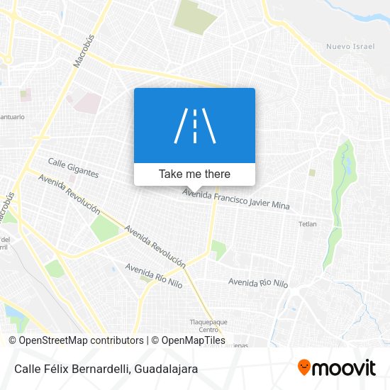 Calle Félix Bernardelli map