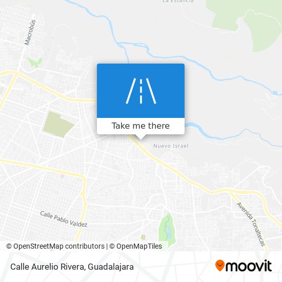 Calle Aurelio Rivera map