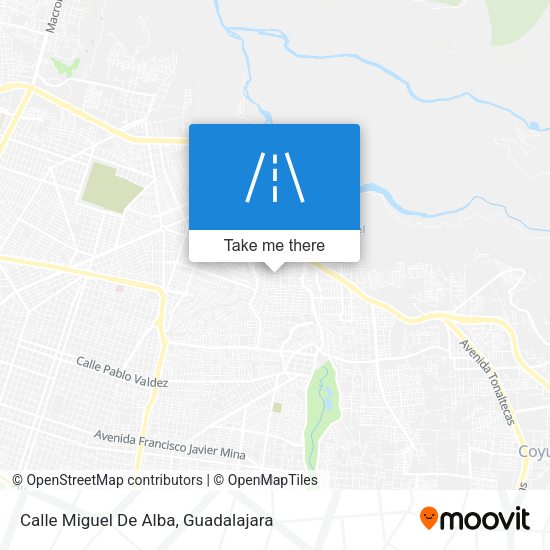 Calle Miguel De Alba map