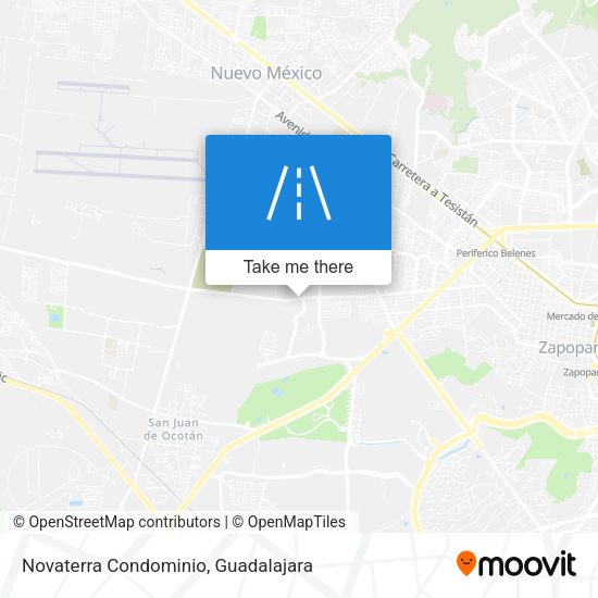 Mapa de Novaterra Condominio