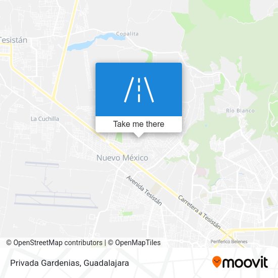 Mapa de Privada Gardenias