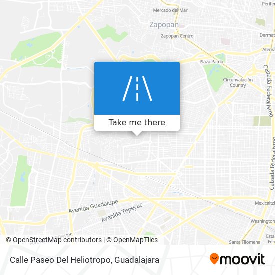 Mapa de Calle Paseo Del Heliotropo