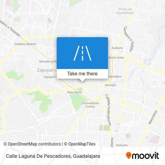 Calle Laguna De Pescadores map